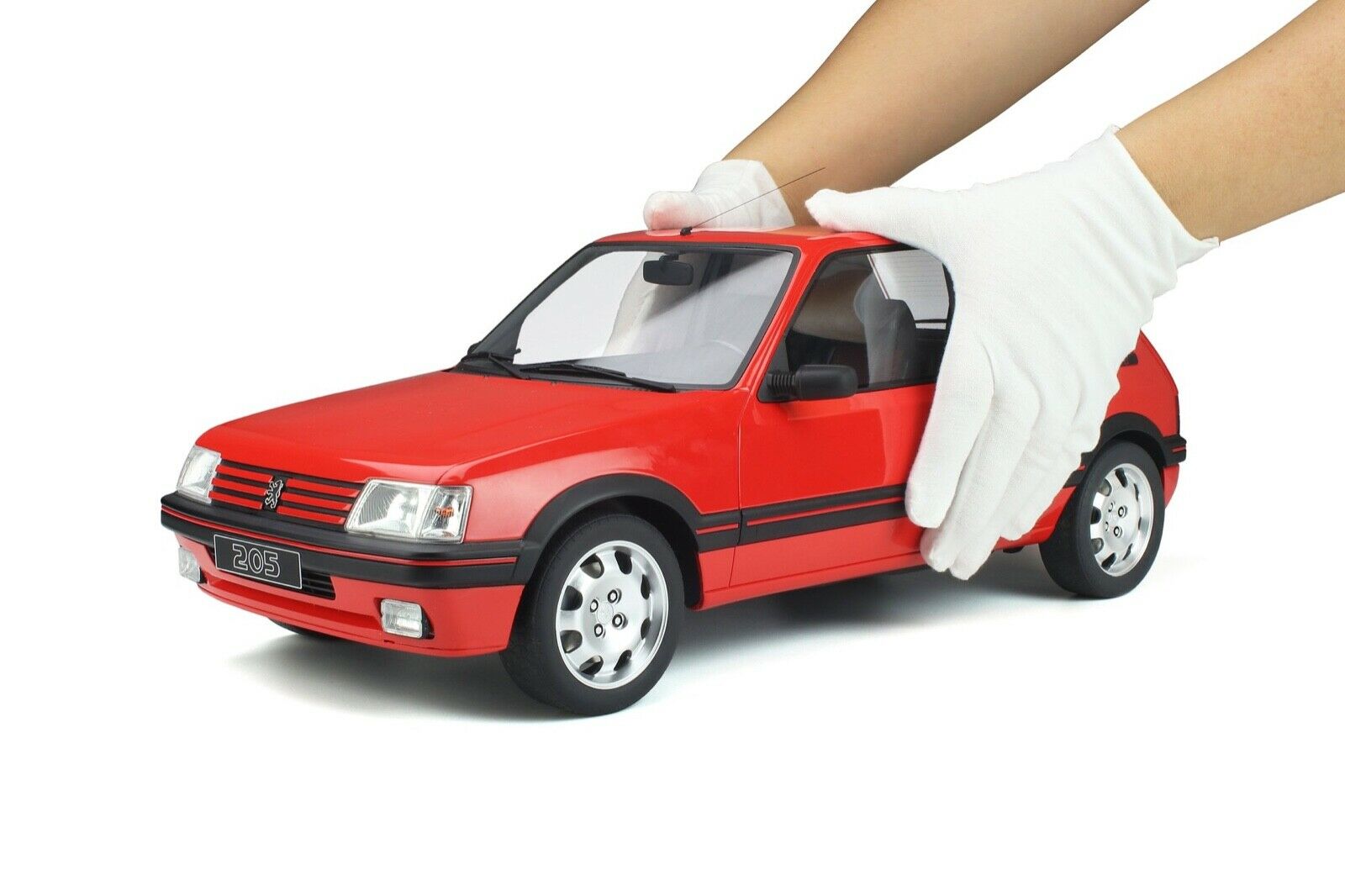 PEUGEOT 205 GTI 1.9L RED GT SPIRIT 1/8°