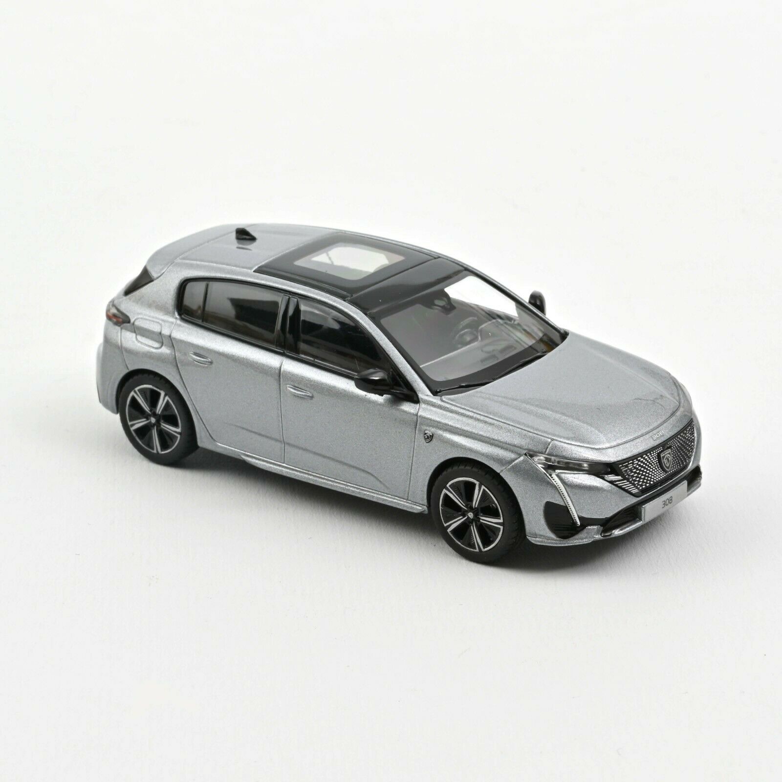 Peugeot 308 2021 Grise Norev 1/43°