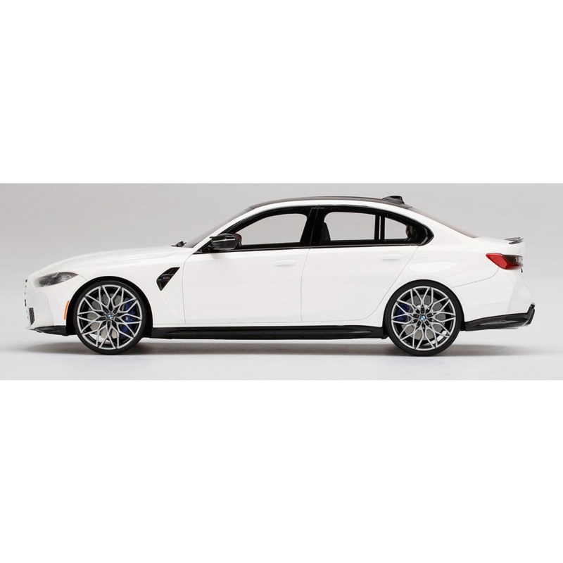 BMW M3 COMPETITION BLANCHE TOP SPEED 1/18°
