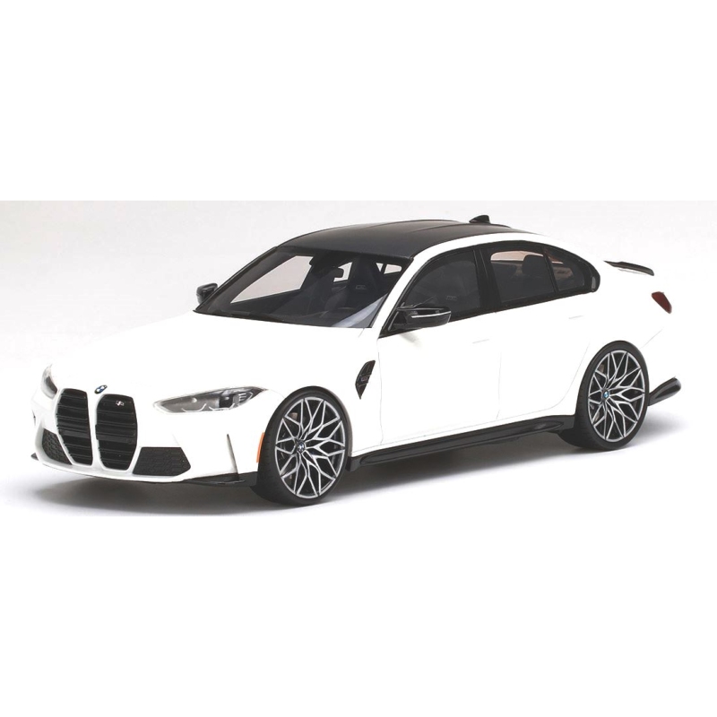 BMW M3 COMPETITION BLANCHE TOP SPEED 1/18°