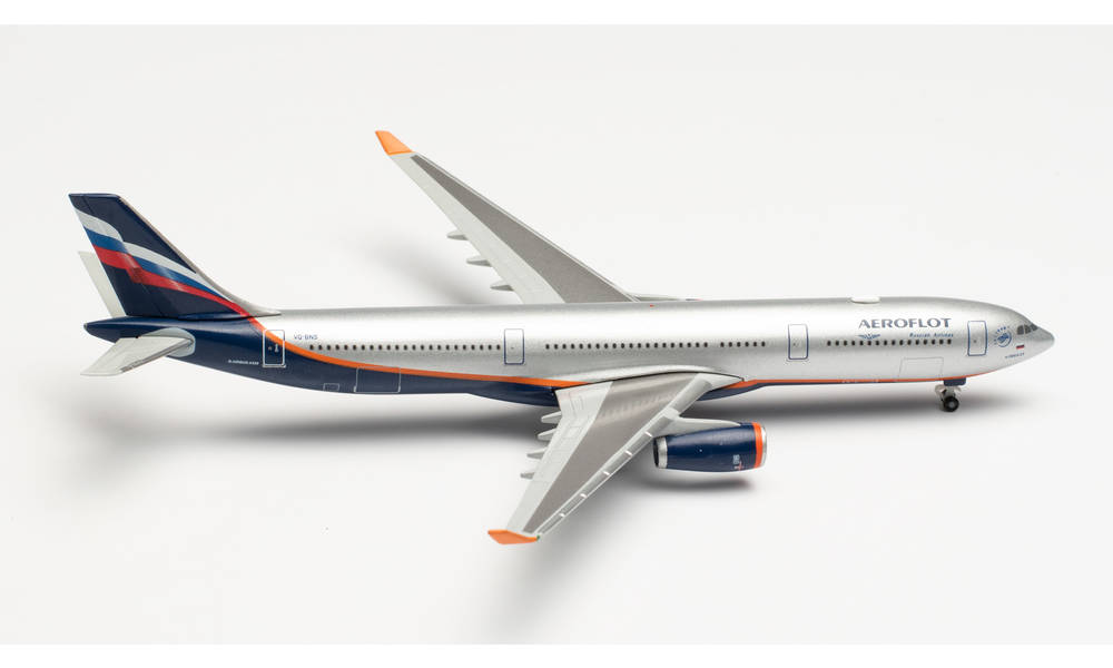 AIRBUS A330-300 AEROFLOT HERPA 1/500°