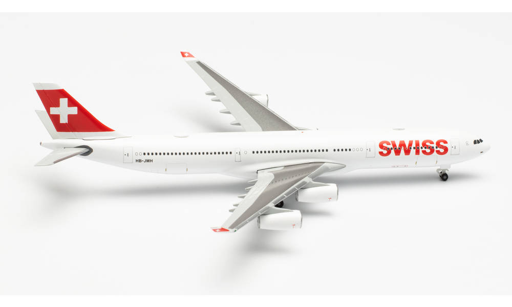 AIRBUS A340-300 SWISS HERPA 1/500°