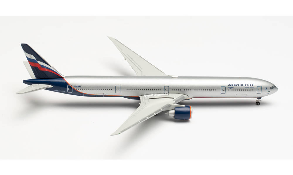 BOEING 777-300ER AEROFLOT HERPA 1/500°