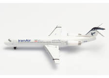 FOKKER 100 IRAN AIR HERPA 1/500°