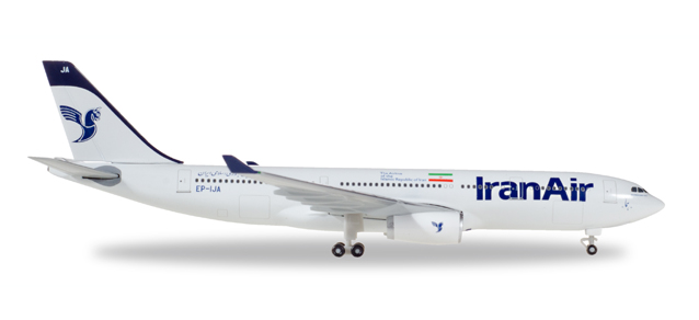 AIRBUS A330-200 IRAN AIR HERPA 1/500°
