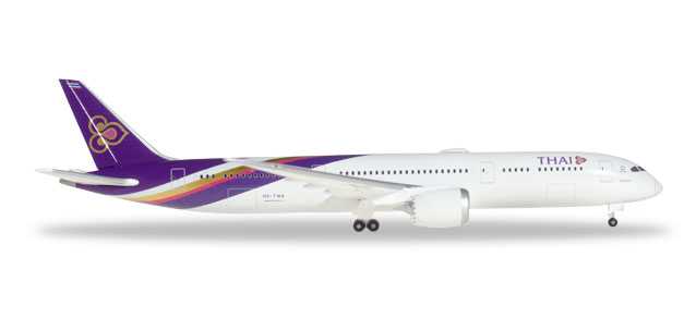 BOEING 787-9 DREAMLINER THAI AIRWAYS HERPA 1/500°