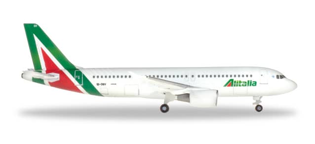 AIRBUS A320 ALITALIA HERPA 1/500°