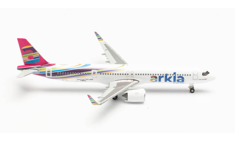 AIRBUS A321 NEO ARKIA ISRAELI ARLINES HERPA 1/500°