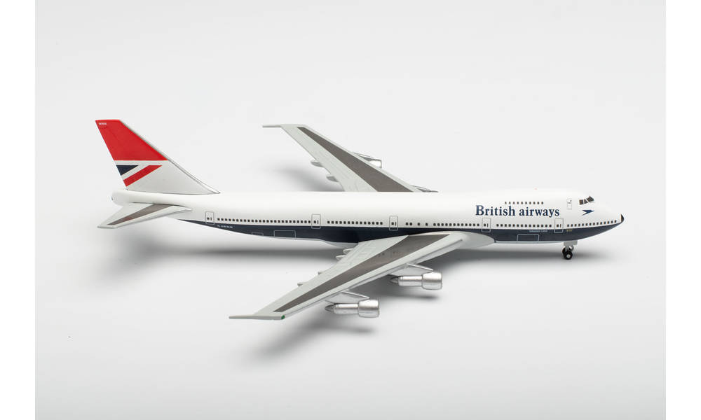 BOEING 747-100 BRITISH AIRWAYS HERPA 1/500°