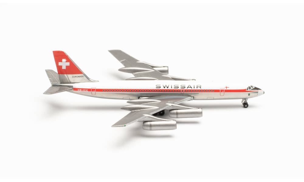 CONVAIR CV-990 SWISSAIR HERPA 1/500°