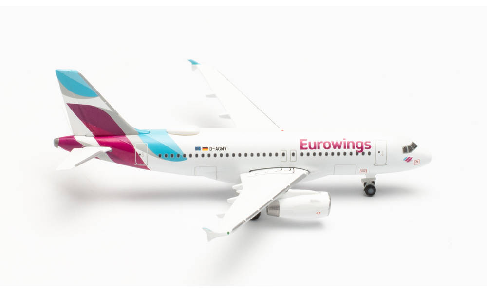 AIRBUS A319 EUROWINGS HERPA 1/500°