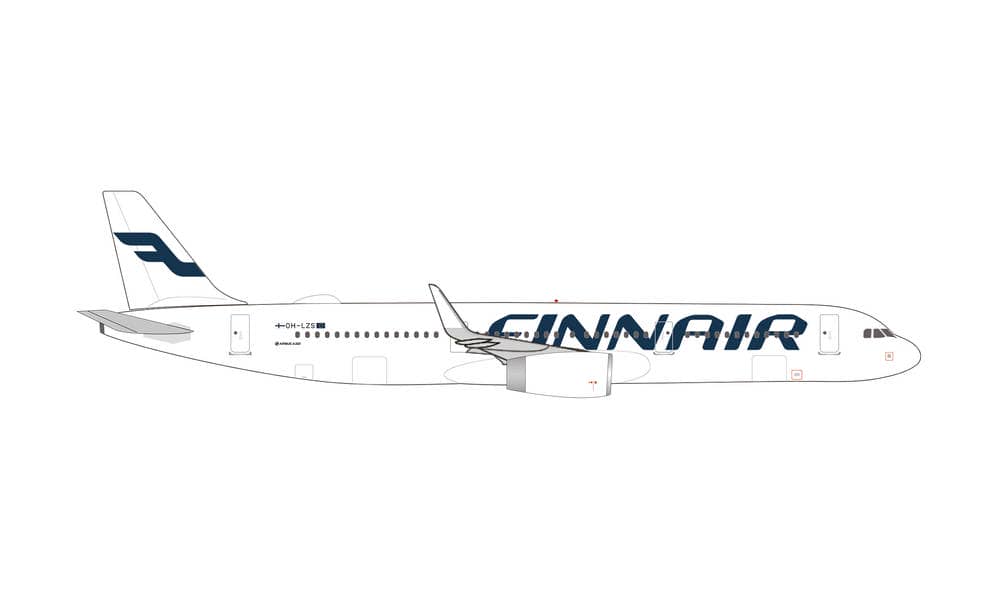 AIRBUS A321 FINNAIR HERPA 1/500°