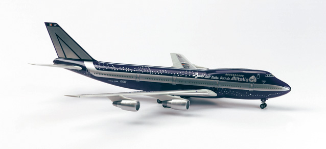 ALITALIA BOEING 747-200 "BACI" 1/43° HERPA