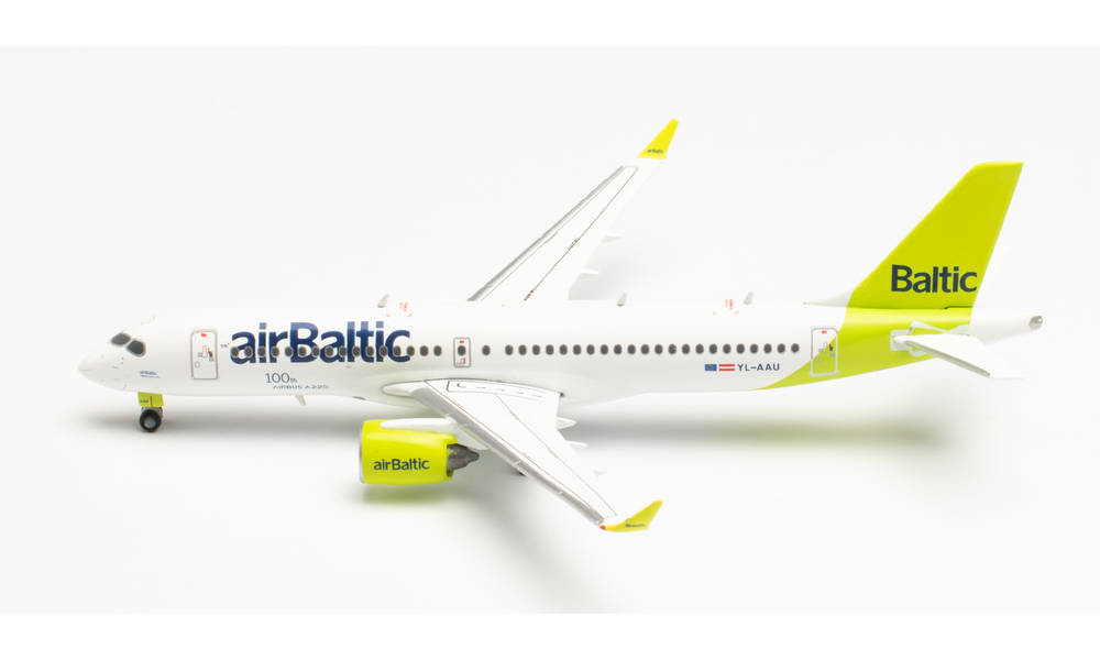 AIRBUS A220-300 AIRBALTIC HERPA 1/500°