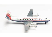 VICKERS VISCOUNT 800 25TH ANNIVERSARY LAST VISCOUNT PASSENGER FLIGHT HERPA 1/200°