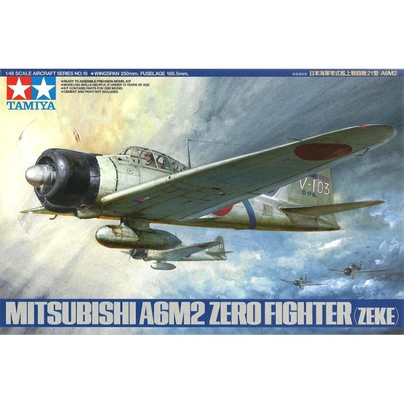 MITSUBISHI ZERO FIGHTER TAMIYA 1/48°