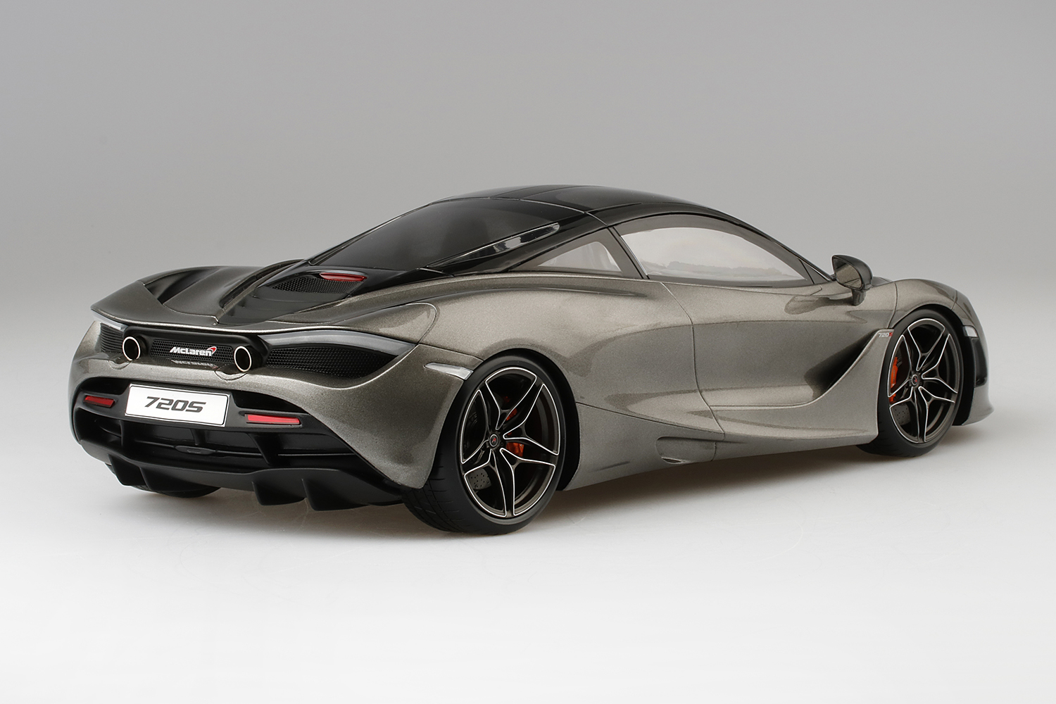 MCLAREN 720S 2018 GRISE TRUE SCALE MODELS 1/12°
