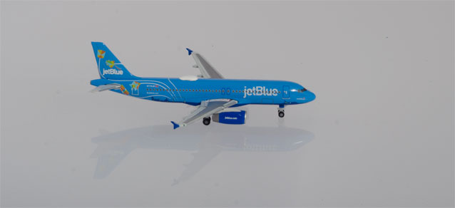 AIRBUS A320 "BLUERICUA" JETBLUE HERPA 1/500°