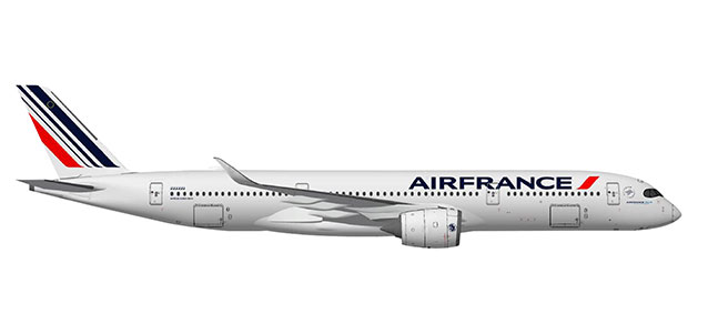 AIRBUS A350-900 AIRFRANCE HERPA 1/500°