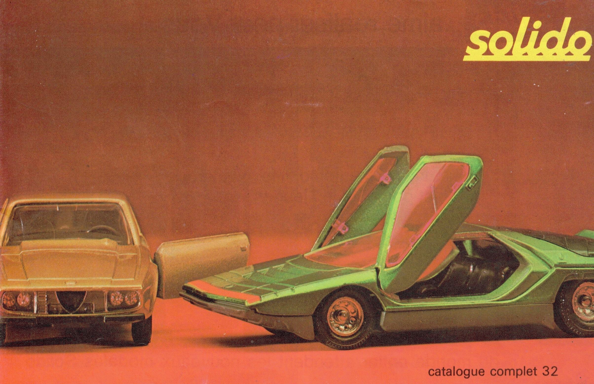 CATALOGUE SOLIDO 1972
