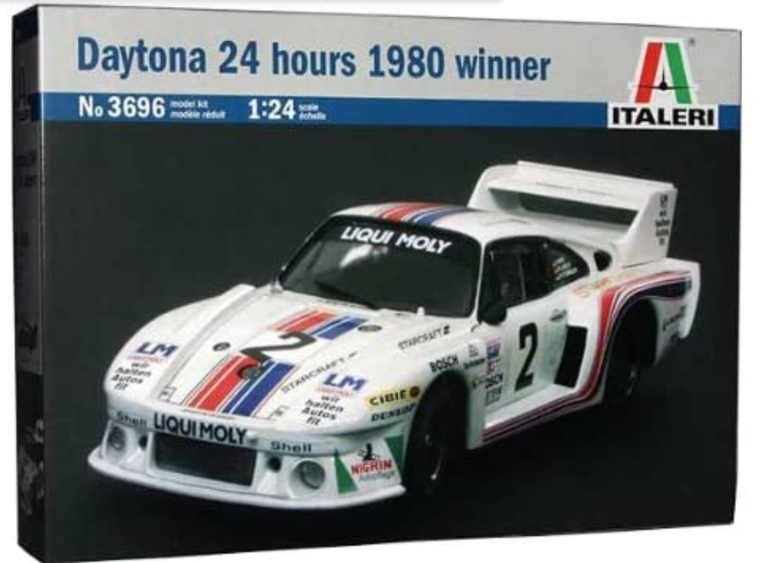 PORSCHE 935 DAYTONA 24 HOURS 1980 WINNER ITALERI 1/24°
