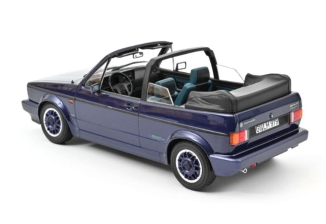 VOLKSWAGEN GOLF CABRIOLET COAST VIOLET  1991 NOREV 1/18°