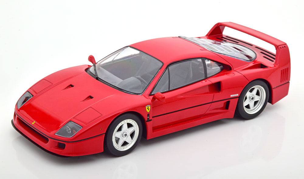 FERRARI F40 ROUGE 1987 KK SCALE 1/18°