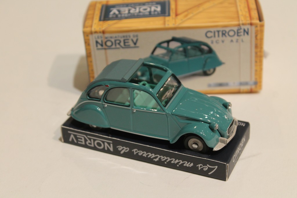 CITROEN 2CV AZL VERT 1972 NOREV 1/43°