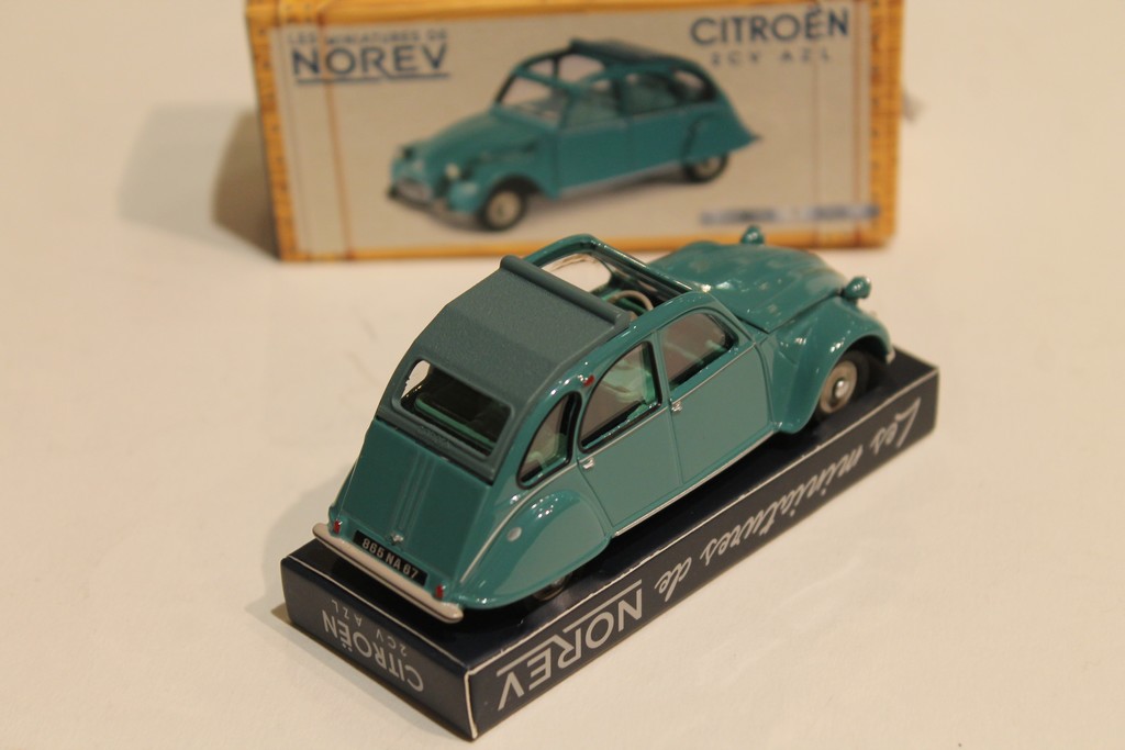 CITROEN 2CV AZL VERT 1972 NOREV 1/43°