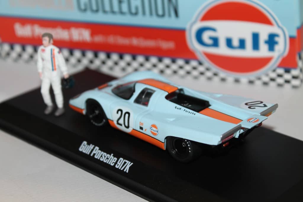 El Porsche 917K Con Daños de carrera y suciedad - Daytona 1971 – Amalgam Collection