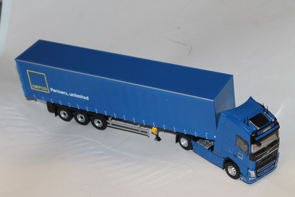 VOLVO FH 4 TAUTLINER GEFCO PARTNERS ELIGOR 1/43°