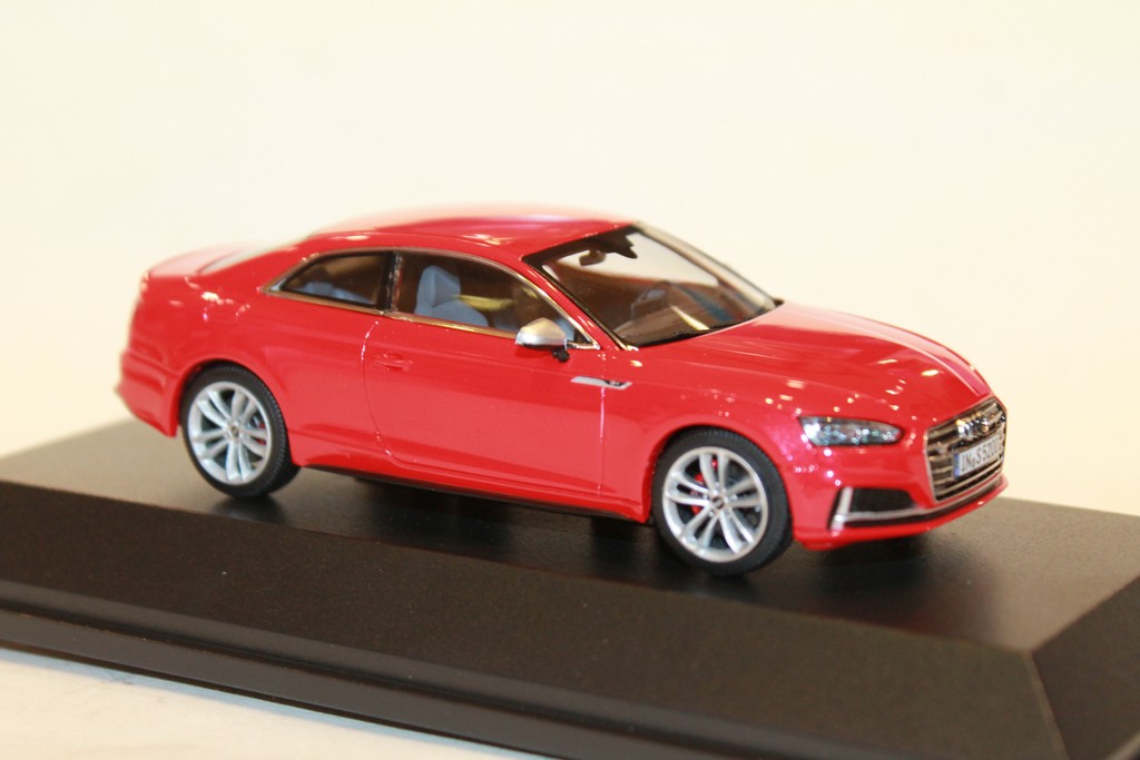 AUDI S5 COUPE ROUGE 2016 PARAGON 1/43°
