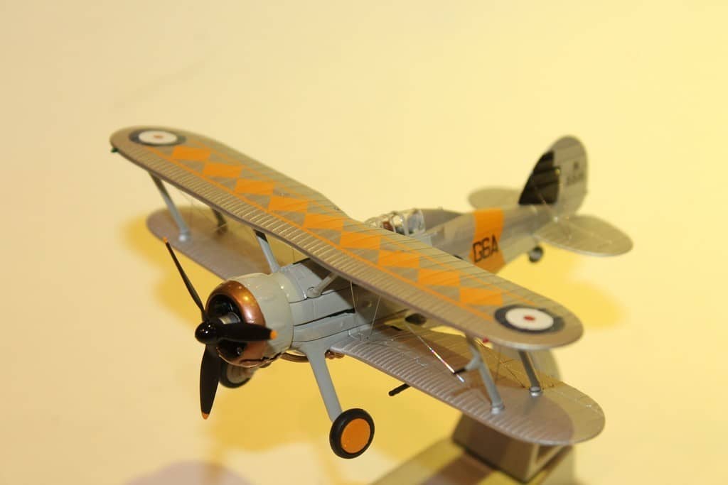 GLOSTER SEA GLADIATOR CORGI 1/72°