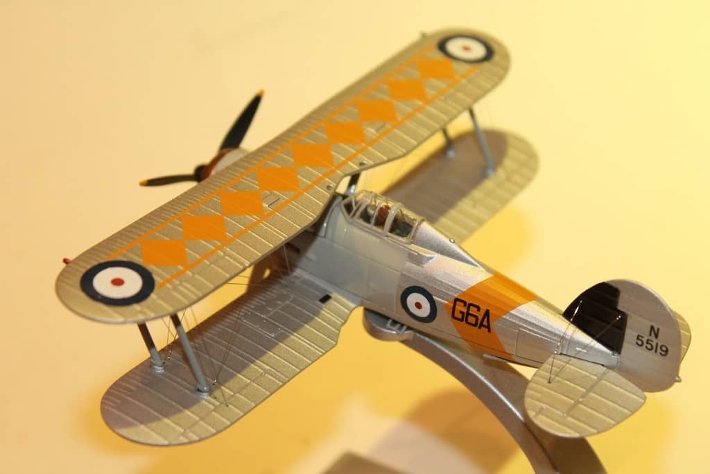GLOSTER SEA GLADIATOR CORGI 1/72°
