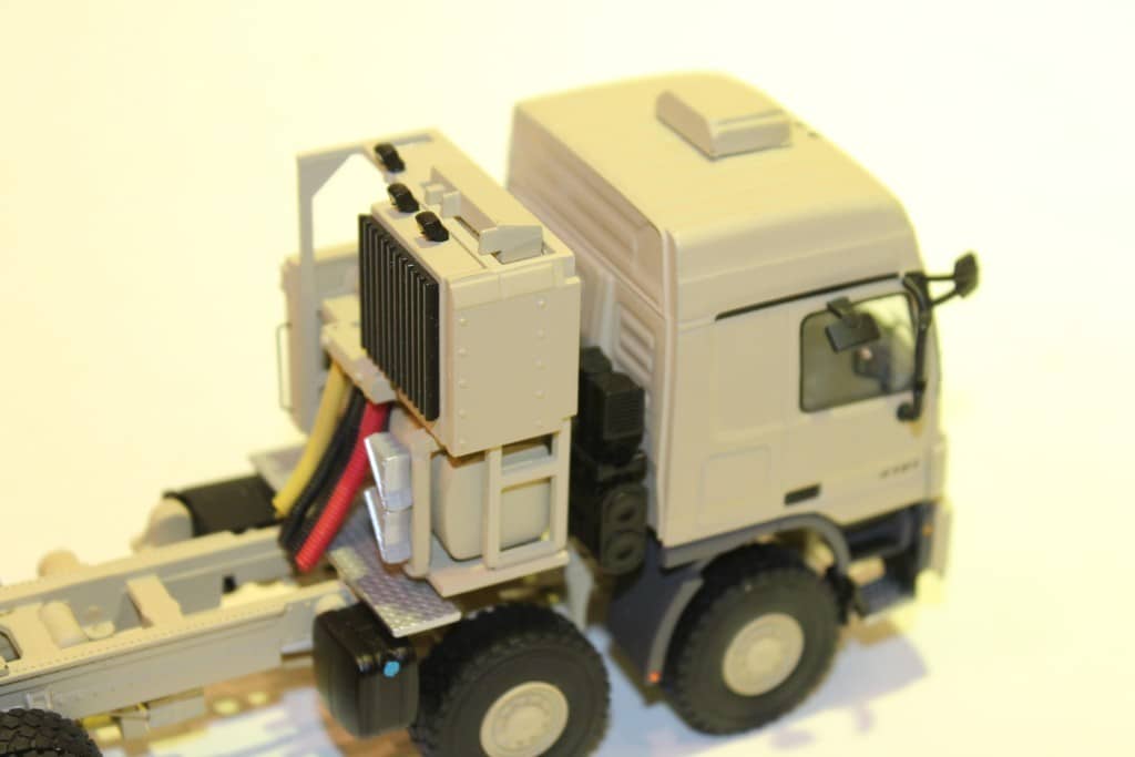 MERCEDES MP3 L-CABINE 8X8 WSI 1/43°