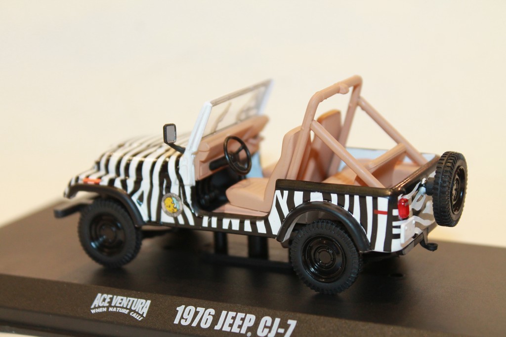 JEEP CJ-7 ACE VENTURA 1976 GREENLIGHT 1/43°