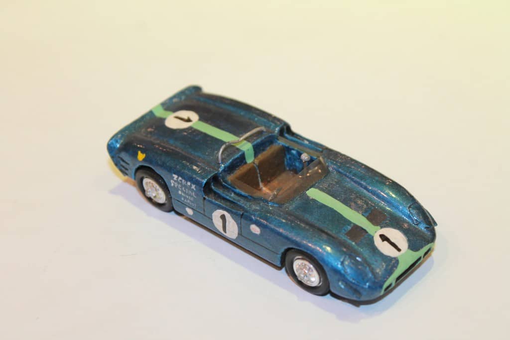 Miniature Voiture Création RD Manou Marmande - Lola Ford V8 1965 - Échelle 1/43 - Bois