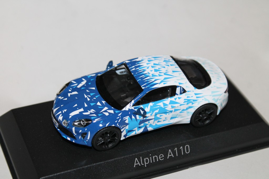 RENAULT ALPINE A110 BLEU ET BLANC 2017 NOREV 1/43°