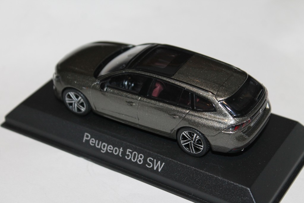 PEUGEOT 508 SW GT GRIS 2018 NOREV 1/43°