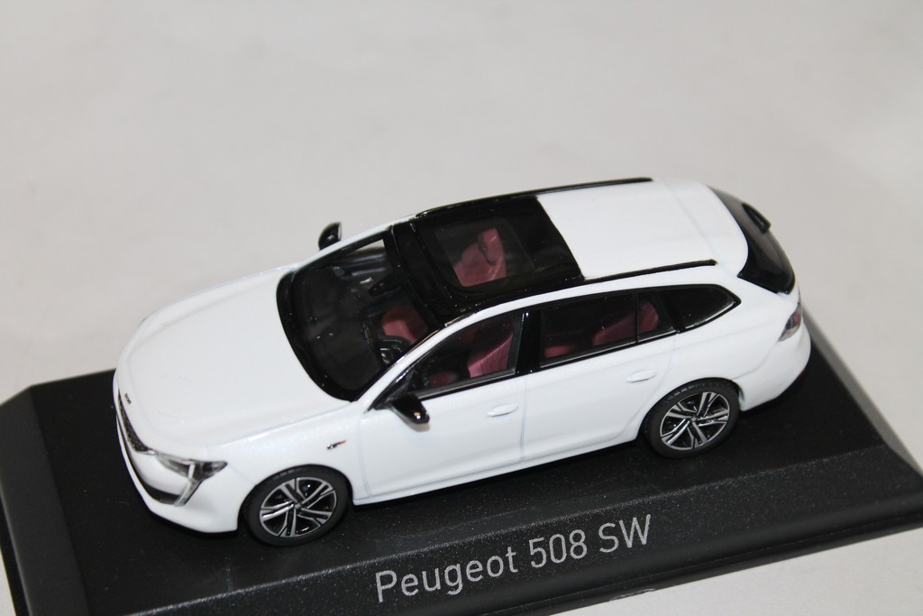 PEUGEOT 508 SW GT BLANCHE 2018 NOREV 1/43°