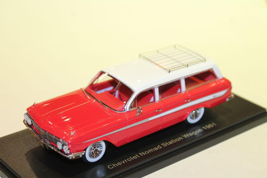 CHEVROLET NOMAD ROUGE 1961 NEO SCALE MODELS 1/43°