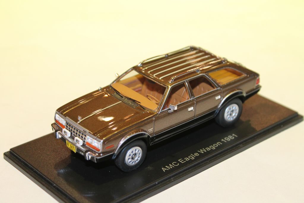 AMC EAGLE WAGON MARRON 1981 NEO SCALES MODELS 1/43°