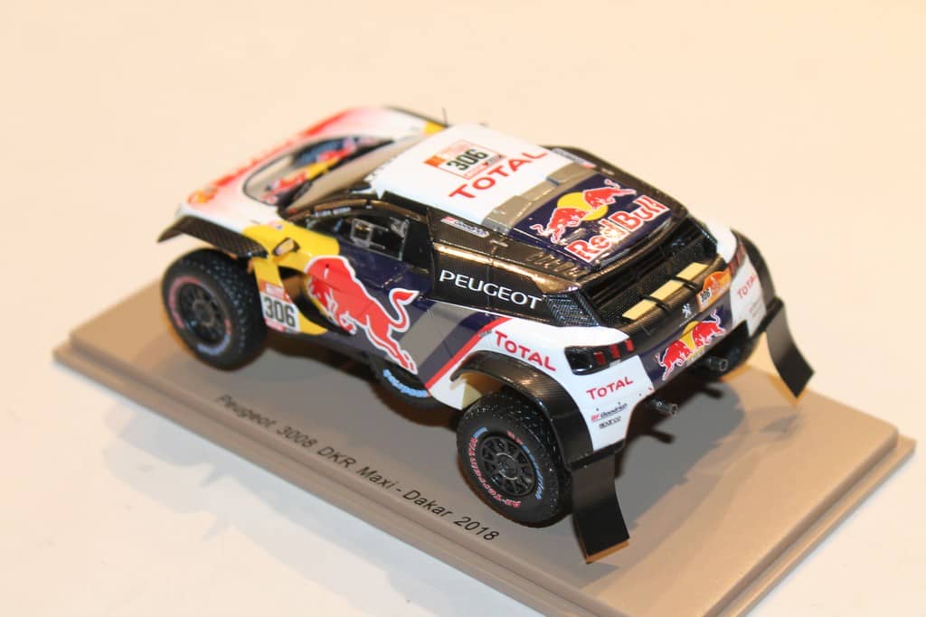 Altaya 1:43 S. Loeb Peugeot 3008 DKR Maxi #306 Dakar 2018