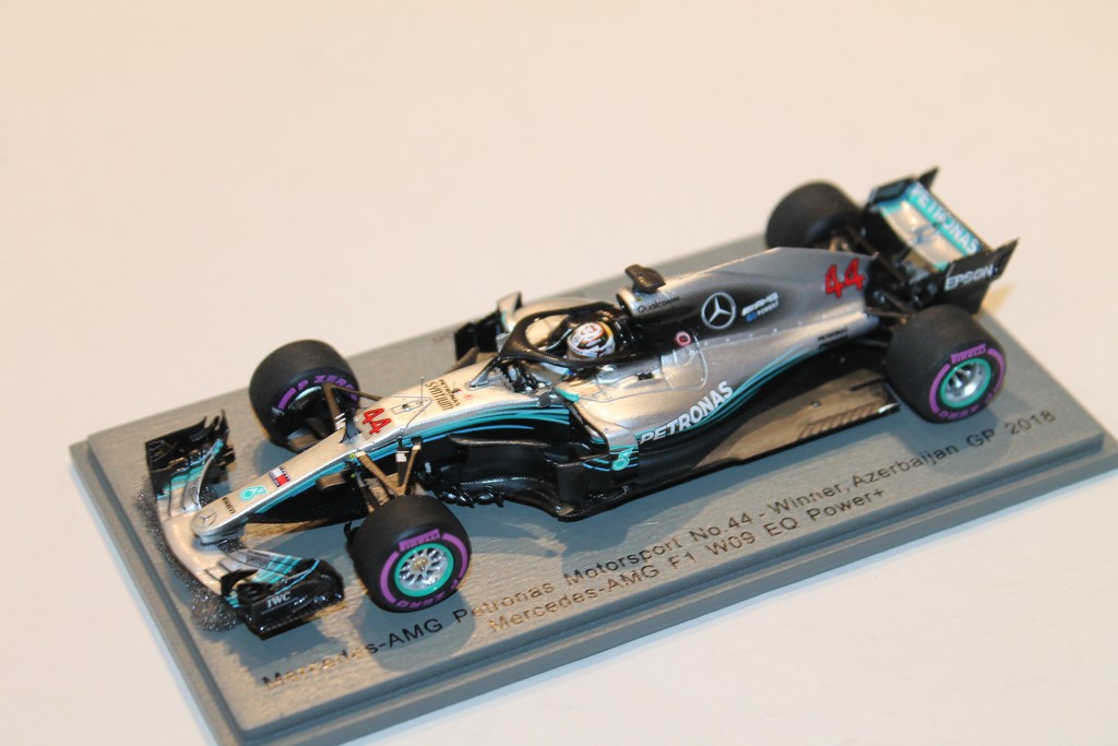 MERCEDES-AMG F1 W09 HAMILTON 2018 SPARK 1/43°