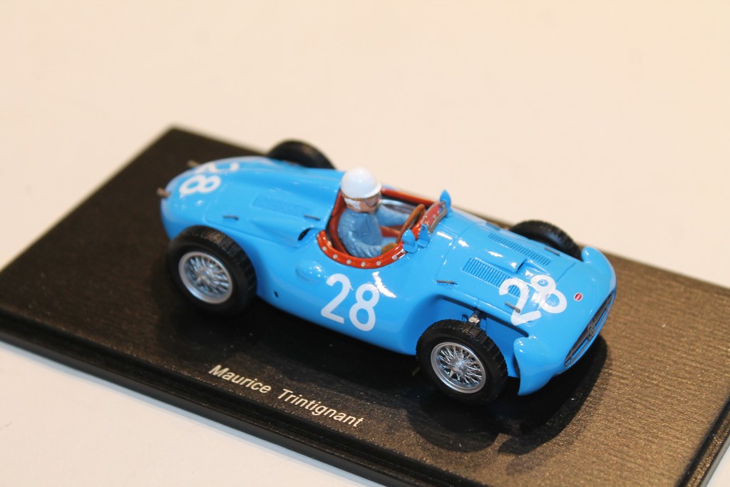 BUGATTI 251 N°28 FRENCH GP 1956 SPARK 1/43°