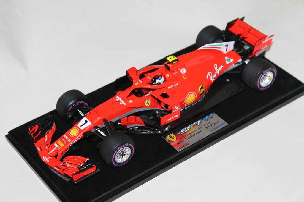 FERRARI SF71-H RAIKKONEN AUSTRALIAN GP 2018 LOOKSMART 1/18°