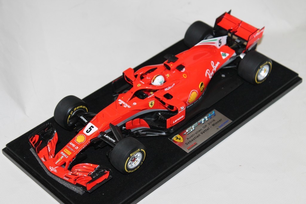 FERRARI SF71-H WINNER AUSTRALIAN GP 2018 LOOKSMART 1/18°