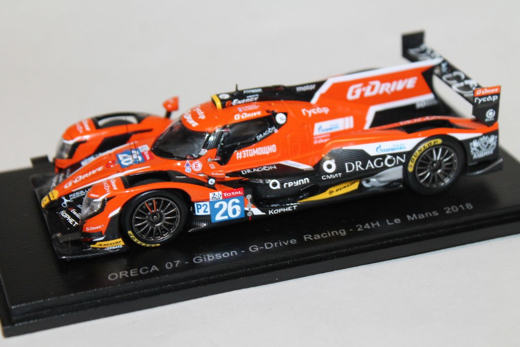 ORECA 07 GIBSON G DRIVE N°26 LE MANS 2018 SPARK 1/43°