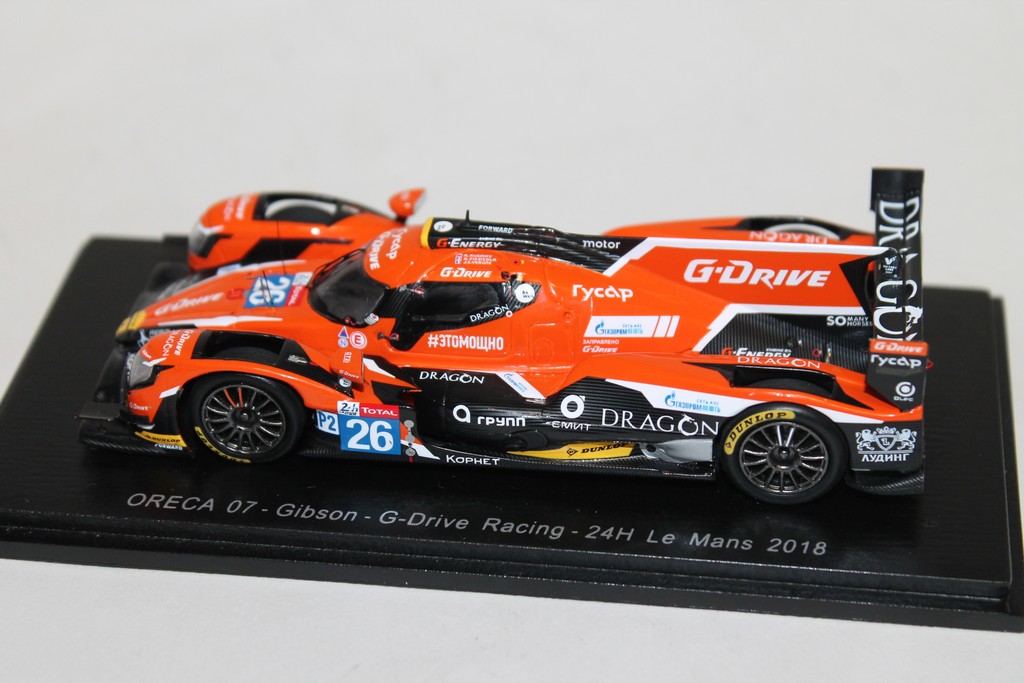 ORECA 07 GIBSON G DRIVE N°26 LE MANS 2018 SPARK 1/43°