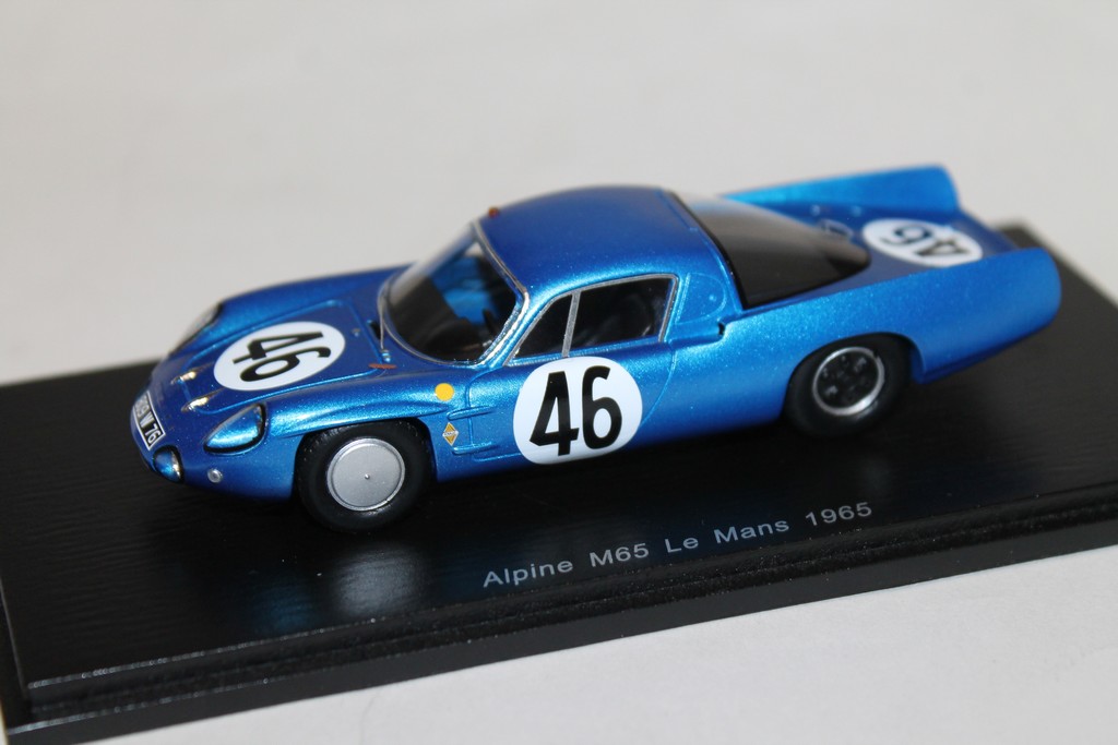 RENAULT ALPINE M65 1965 SPARK 1/43°